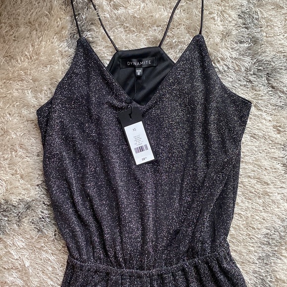 HOLIDAYS 🌟🌟 DYNAMITE Lurex jumpsuit - Picture 4 of 5